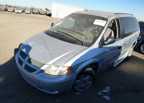 2007 Dodge Grand Caravan Se из США, поврежденный, VIN 1D4GP24R87B194020